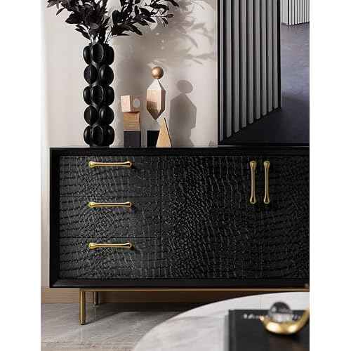 Peel and Stick Wallpaper Black Crocodile Wall Paper Modern Textured Self-Adhesive Removable Contact Paper Thicken Waterproof Easy to Clean Decorative for Bedroom Bathroom Film 118 "x15.75