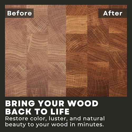 Coconut Cutting Board Oil 8oz - Premium Natural Oil Blend (NO Mineral Oil) - Food Grade Oils for Cutting-Boards - Protect Wood Surfaces from Cracking or Warping - Made in The USA