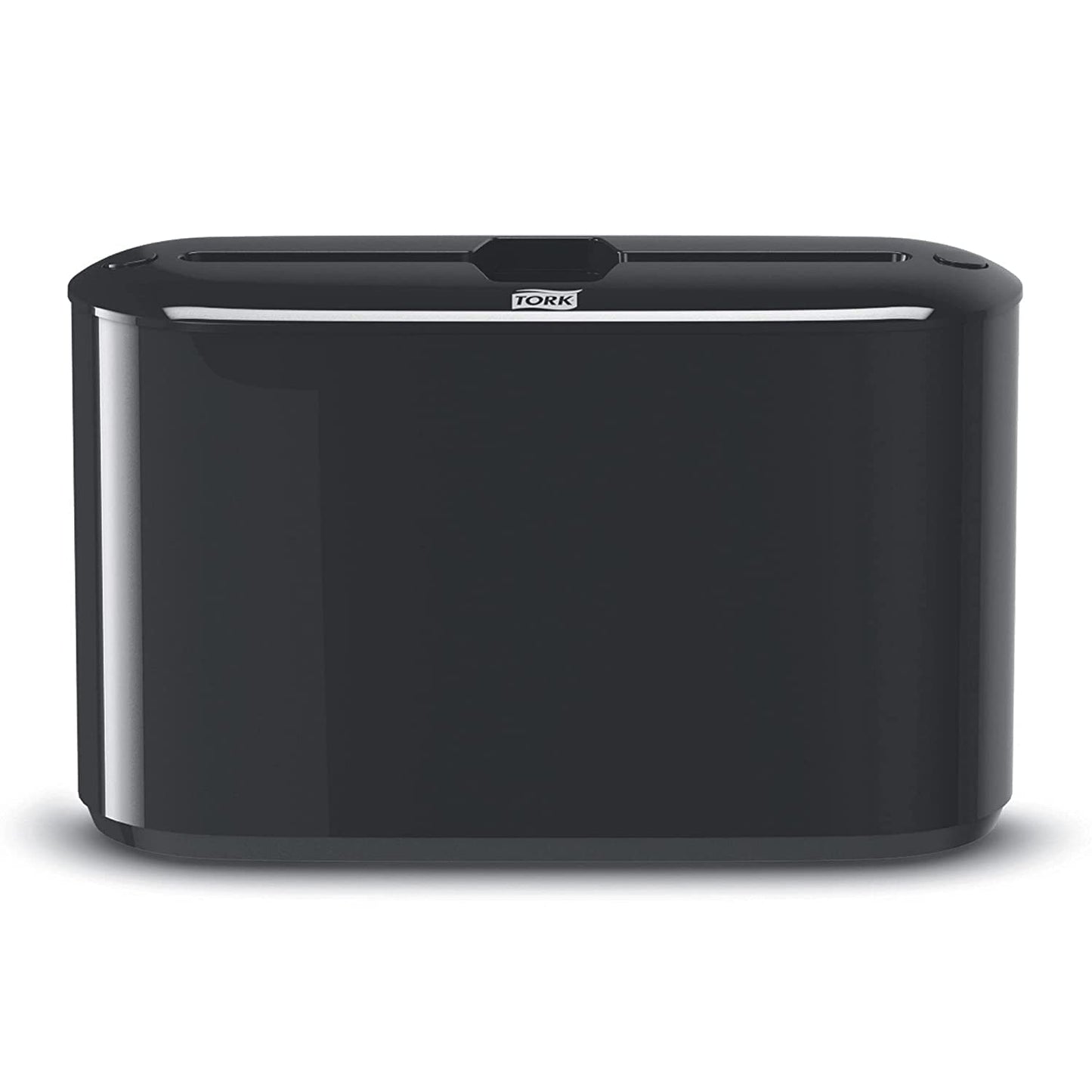 Tork Xpress Paper Towel Dispenser, Black, Single-Dispensing, Compatible with H2 Refills, Space-Saving Design (302028)