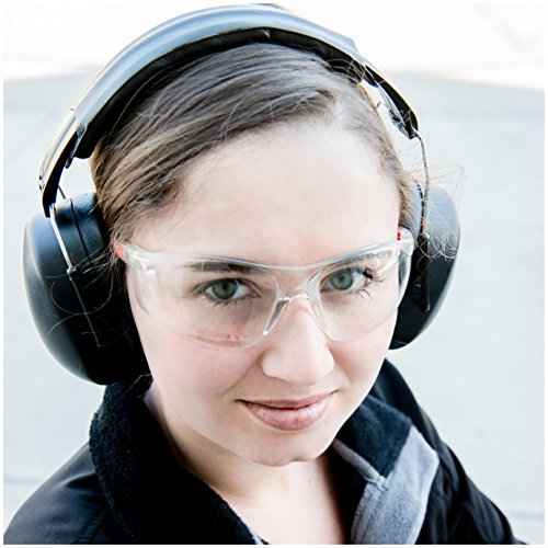ClearArmor 2 Pack - Safety Shooting Ear Muffs Hearing Ear Protection - 31.5 dB SNR Noise Reduction - Comfortable Earmuffs that Work for Hunting, Gun Range, Mowing