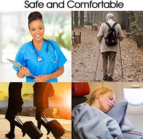Toeless Cotton Compression Socks for Women & Men. 15-20 mmHg Knee-High Support - 1 pair