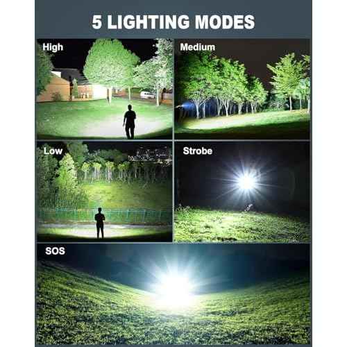 Rechargeable Flashlights High Lumens, 99,000 Lumen Super Bright Flashlight, 2pack Led High Powered Flash Light, Flashlight for Home, Camping, 5 Modes/12h Run Time for Outdoor, IPX6 Waterproof