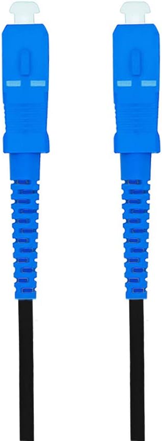 Jeirdus 5M SC to SC Outdoor Armored Simplex 9/125 SM Fiber Optic Cable Jumper - Optical Patch Cord, Singlemode, 5Meters, 16ft