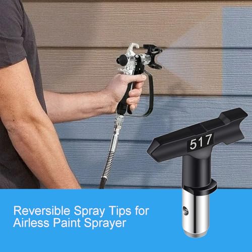 High Pressure 517 Airless Spray Nozzle,Spray Tips for Airless Spray Guns and Airless Paint Sprayers, Ideal for Painting, Furniture & Home Decor