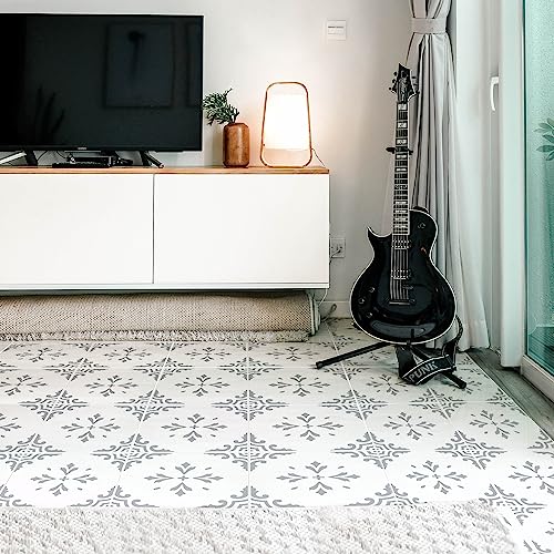 Wall Stencils for Painting Large Pattern 12" x 12", Reusable Large Floor Stencils, Simple Tile Stencils for Decor (NS4)