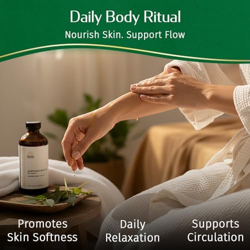 Kerala Ayurveda Dhanwantharam Thailam Ayurvedic Massage Oil (6.76 Fl Oz) | Herbal Body Oil for Daily Self-Massage | Supports Joint & Muscle Comfort | Moisturizing Adaptogen Oil for Body & Skin Care