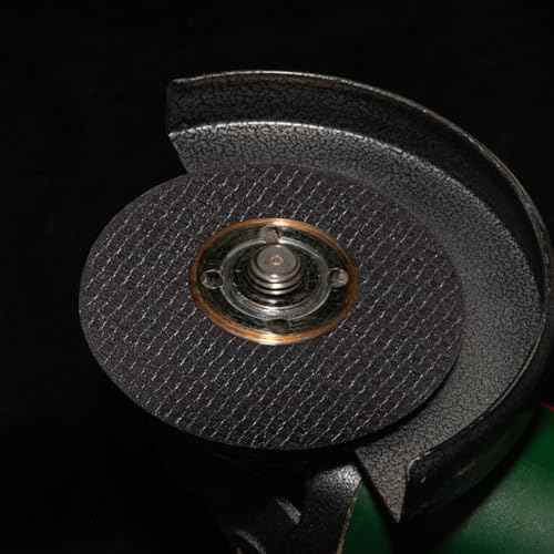 6pcs/Set Cut Off Wheel with 1/4 Stem Mounting Mandrel for Die Grinder, Metal Cutting Wheels Cutter Discs for Metal & Steel Rotary Tool Drill Attachment Bolt Cutter Discs(Color:Black)