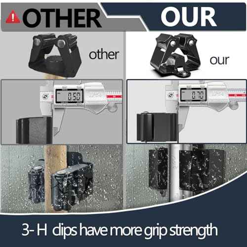 3-H Stainless Steel Broom Holder Wall Mount 20-Pack- Heavy Duty Mop Organizer, Wall Mounted Broom Storage with Secure Mounting for Kitchen Laundry Garage Bathroom (Space Saving)