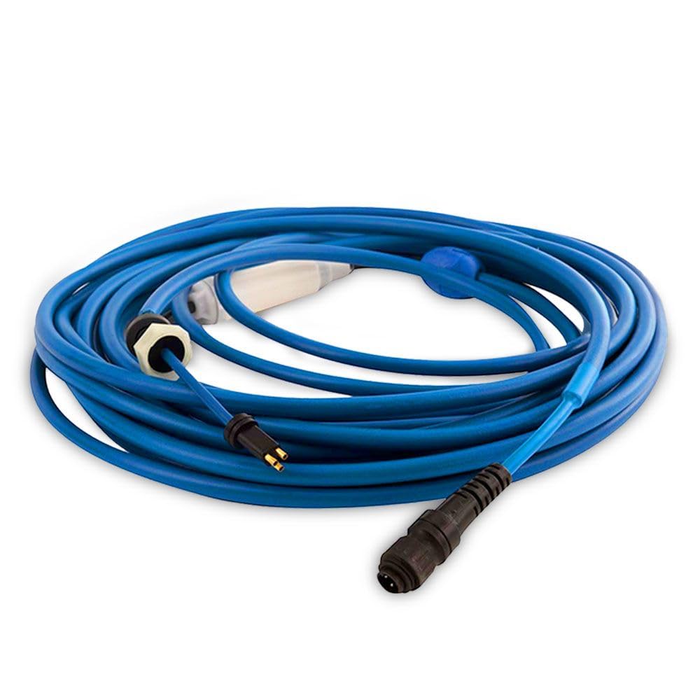Dolphin Genuine Replacement Part — Durable 60 FT Blue Cable with Swivel for Tangle-Free Operation with Bluetooth/Wi-Fi Models — 9995899-DIY