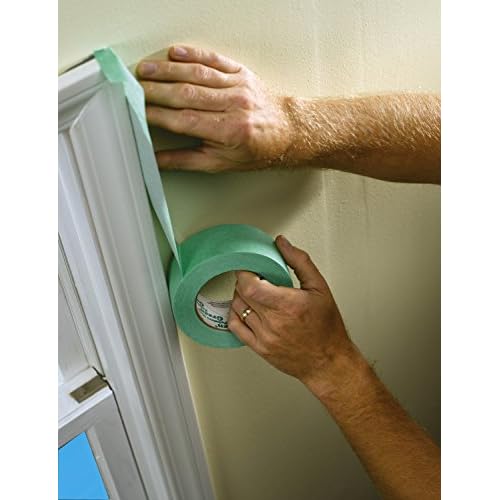 Painter's Mate Green Brand CP 150/8-Day Painter's Tape, Multi-Surface, 48mm x 55m, Green, 1 Roll (103365)