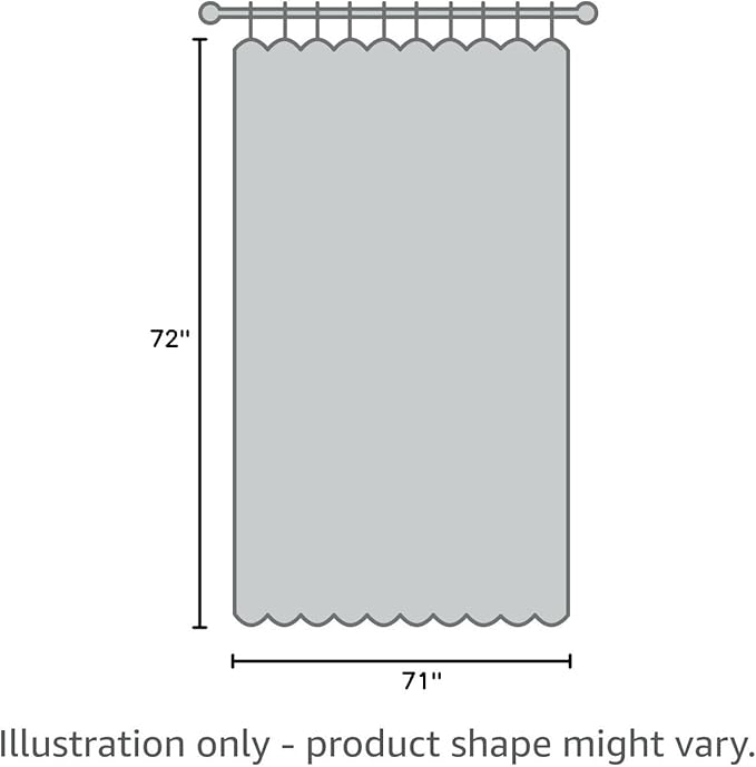 Barossa Design Shower Curtain Liner - Premium Clear Pink PEVA Shower Liner with 3 Magnets and Metal Grommets, Waterproof Lightweight Plastic Standard Size Bathroom Curtains - Translucent Pink