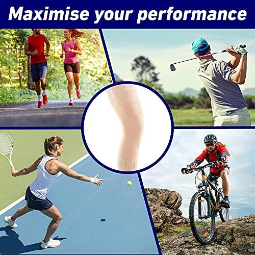 Neo-G Knee Sleeve for Daily wearing, Sports - Good for Sprains, Strains, Weak Muscles - Knee Sleeves for Men Women - Airflow