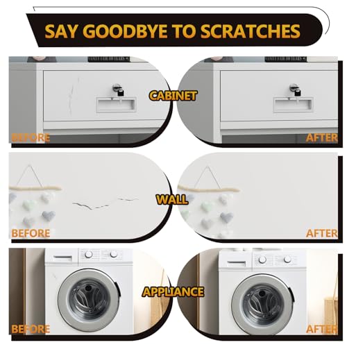 White Touch Up Paint, Appliance Cabinet Furniture Wood Touch Up Paint for Wall