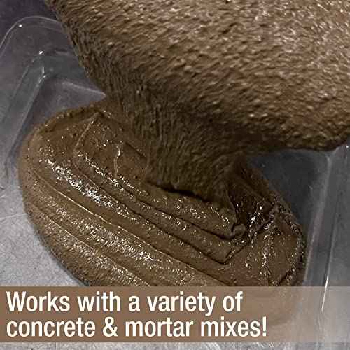 Akona Concrete & Mortar Color - Pigment Powder, Color & Dye Concrete, Ready to Use, Add to Mix, Synthetic Iron Oxide (10 Ounce, Buff, 1)