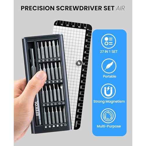Small Precision Screwdriver Set - Electronics Repair Tiny Tool Kit [Super Durable],for Ring Doorbell, Laptop, Switch, PS5, Xbox, Macbook, iPhone, Watch, Glasses,Fathers Day Dad Gifts for Men