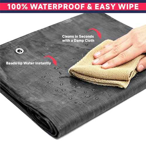 GoldPig Thick Rubber Apron: Waterproof, Chemical Resistant, Adjustable Neck & Belt for Dishwashing, Gardening, Butchering