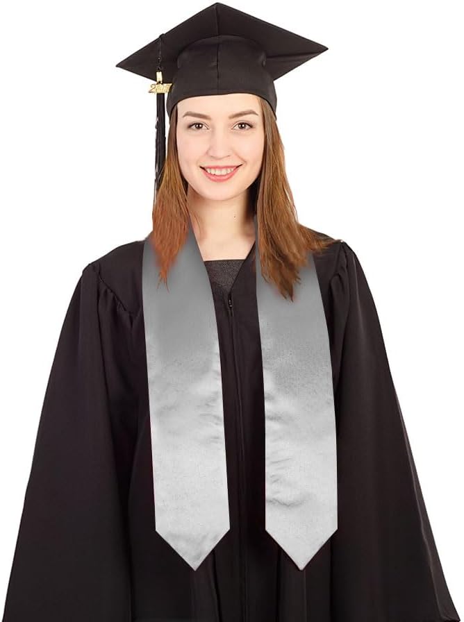 Graduation Stole Graduation Sash Unisex Adults Class of 70'' Stoles for Academic and Choral Ceremony