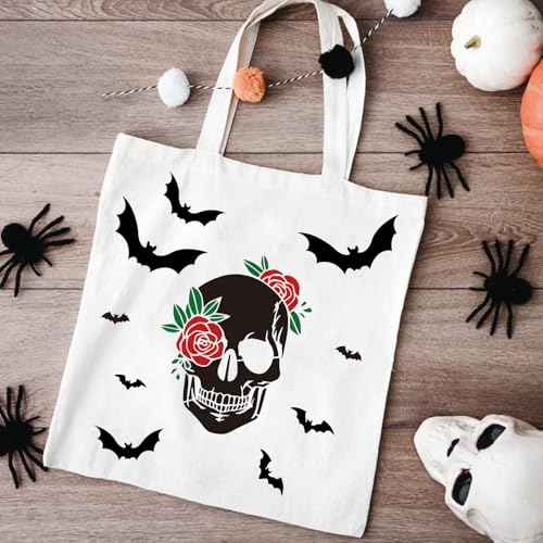 Halloween Stencils for Shirts Reusable Halloween Ghost Paint Stencil for Crafts Door Mats Glass Crafts Cookie Baking Door Hanger Sign (spider18)