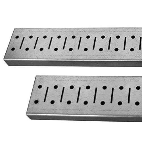 Wall Control Metal Pegboard Strip Garden Tool Organizer Pegboard Rail Kit
