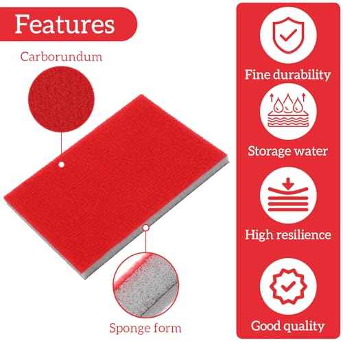 24 Pcs 320-2500 Fine Grit Sandpaper, Ultra Fine Sanding Sponges Pads, Wet Sanding Block, Sand Paper for Wood Furniture, Drywall Sandpaper, Soft Foam Sand Block Model Metal Furniture Polishing