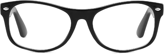 Cyxus Semi Rim Blue Light Glasses for Men Women TR90 Metal Frame UV Blocking Computer Glasses Clear Lens Square Eyewear