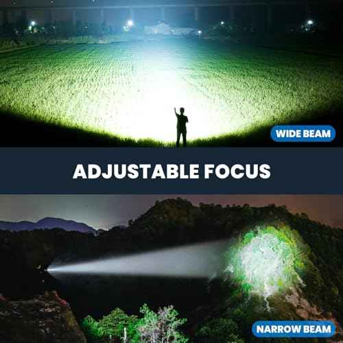 Flashlight Rechargeable 99,000 High Lumens - 3 Pack Bright LED Flash Light with 5 Modes, Handheld Waterproof Linterna for Camping, Home, Outdoor