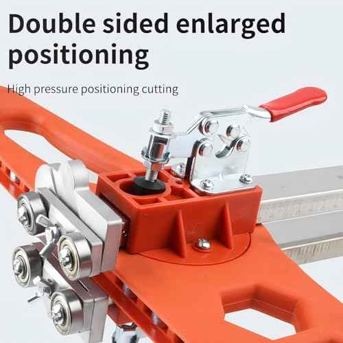Heavy Duty Drywall Cutting Tool, 1.5 to 60cm Foldable Sheetrock Cutter, Suitable for Gypsum Boards with Thicknesses of 1/4 "&3/8"&1/2 "