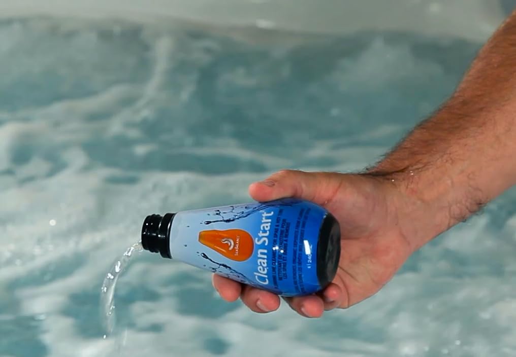 Clean Start by SilkBalance - Powerful Yet Gentle Hot Tub and Plumbing Line Flush
