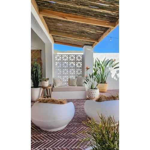 Windmill Breeze Brick Concrete Molds and Forms for Wall Decoration DIY Cement Furniture