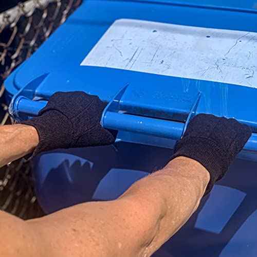 Wells Lamont Versatile Work Gloves Lightweight, Durable, Comfortable Jersey Basic, 12-Pair Bulk Pack, Large (506LZ)