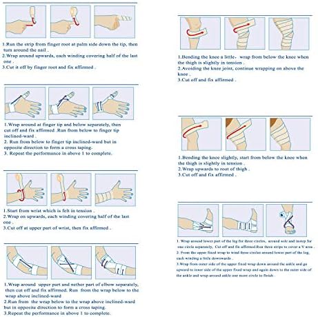 Self Adherent Cohesive Bandage 2"x5 Yards First Aid Bandages Stretch Sport Athletic Wrap Vet Tape for Wrist Ankle Sprain and Swelling,Pink(24 Rolls)