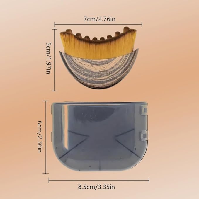 New Lymphatic Contour Face Brush, Manual Lymphatic Drainage Massager, Ergonomically Designed to Fit The Skin Precisely,Relieve Fatigue(2PCS)