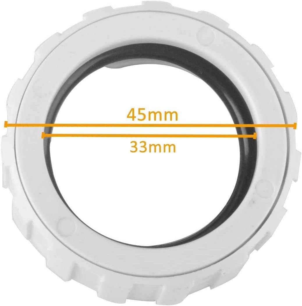 ATIE 360 Pool Cleaner Combo Kit - Hose Swivel 9-100-3002 & Nut 9-100-3109 (3 Pack) for Zodiac Polaris 360