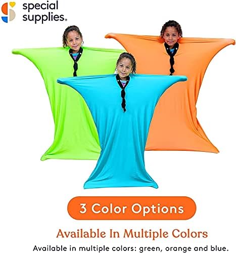 Special Supplies Sensory Body Sock Full-Body Wrap to Relieve Stress, Stretchy, Breathable Cozy Sensory Sack for Boys, Girls