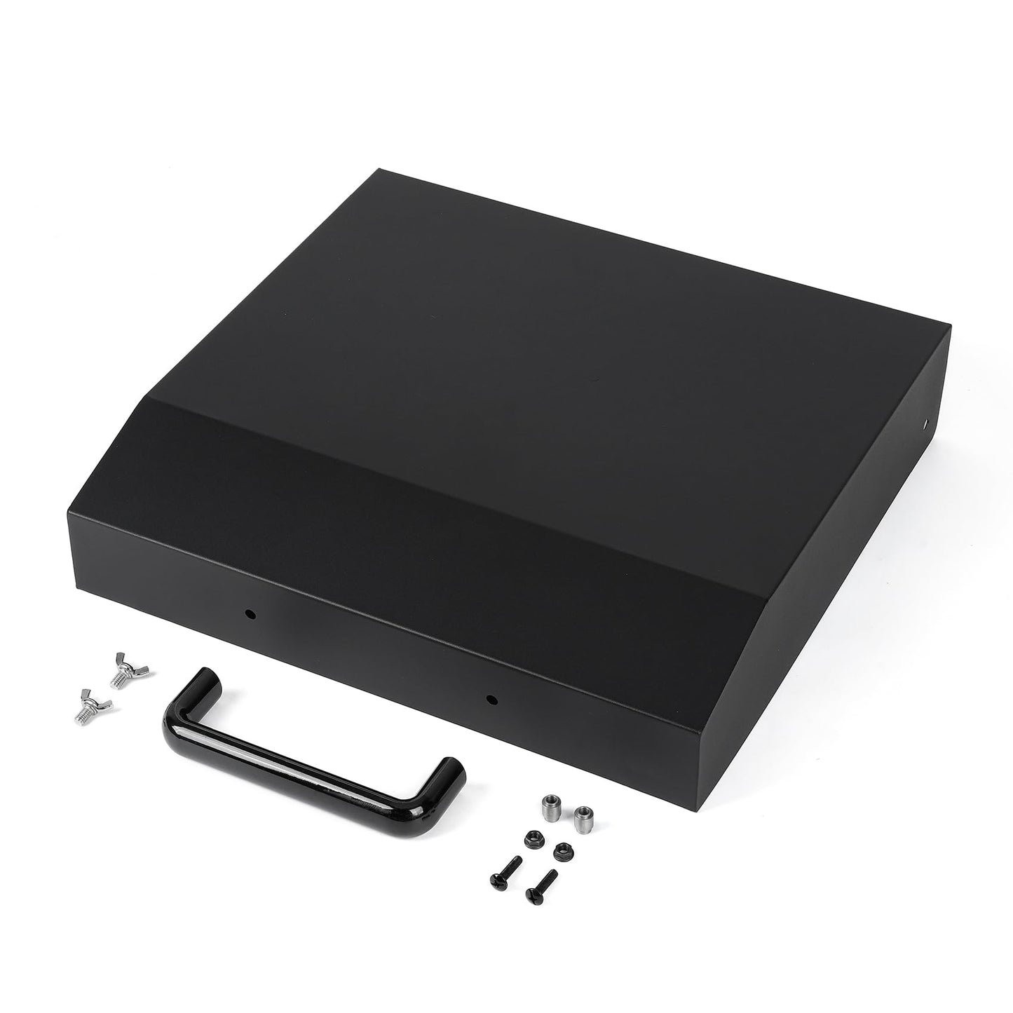 Stanbroil Hard Cover Hood for Blackstone 17" Table Top Griddle with Rear Grease System, Hinged Lid Hard Top Lid with Handle, Black