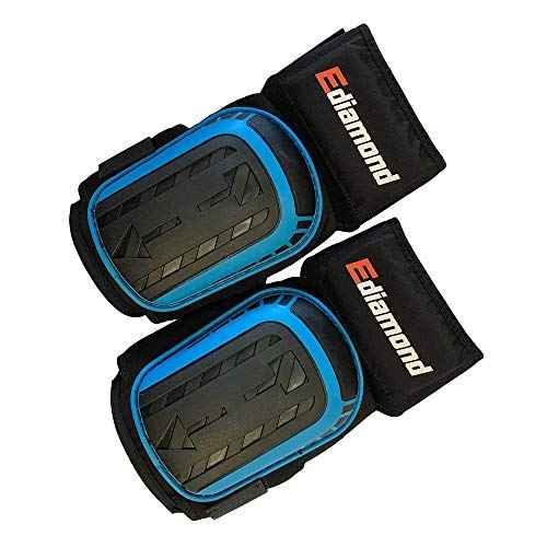 EDiamondTools Professional Knee Pads for Construction, Flooring and Cleaning with Heavy-duty Gel Cushion & Anti-Slip Adjustable Straps