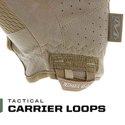 Mechanix Wear: Tactical Specialty 0.5mm High-Dexterity Work Gloves with Secure Fit and Precision Feel, Tactical Gloves for Airsoft, Paintball, Utility Use, Gloves for Men (Brown, Large)