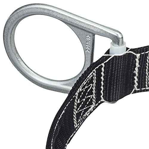 Peakworks Fall Protection Safety Harness Restraint Belt, 1 D-Ring, Black, Medium, V8051012