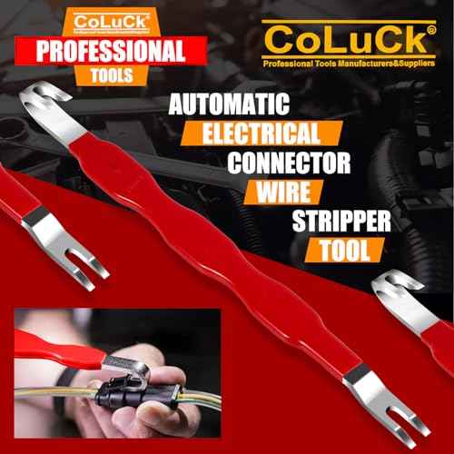 6Pcs Electrical Connector Tool Kit - Pliers, Separator, Remover, Clamp Clip, Disconnect Tool for Hose, Fuel Line, Spark Plug Wire