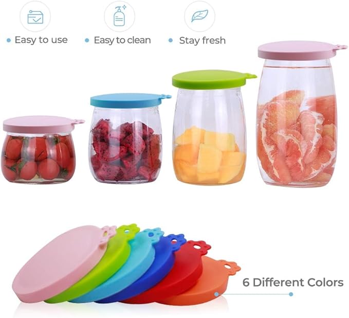 9 packs Pet Food can Lids, Food Safe BPA-Free & Dishwasher Safe, Can Covers Most Standard Size Dog and Cat Can Tops