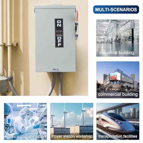 3P 60Amp 240V 3 Wire Heavy Duty Safety Switches£¬Ac Disconnect Switches Box£¬Quick Disconnect Safety Switch