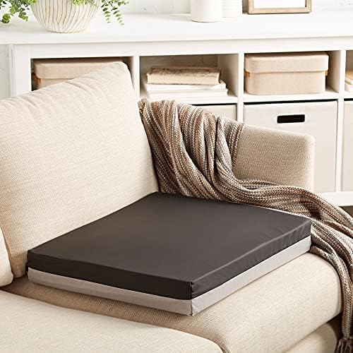 McKesson Seat Cushion for Wheelchairs and Office Chair, Foam/Gel, 20 in x 18 in x 3 in, 1 Count