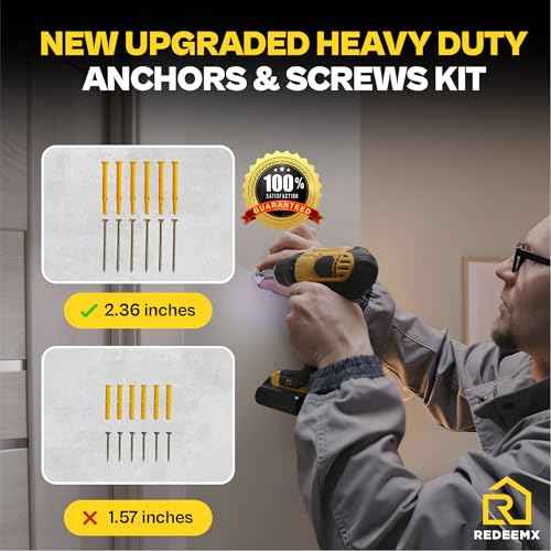 2 Pack Heavy Duty Chainsaw Wall Mount Holder ? Chainsaw Hanger Rack for Garage Organization ? 150lbs Capacity, Anti-Scratch Pads, 10 Gauge Steel, Storage for Chainsaw Accessories and Tools