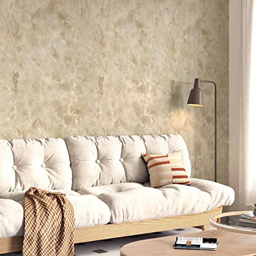 Marble Contact Paper for Cabinets Beige Marble Film Countertop Vinyl Peel and Stick Waterproof Granite Wallpaper Self Adhesive Contact Paper for Countertops Desk Decorative Wrap for Fridge 15.8"x78.7"