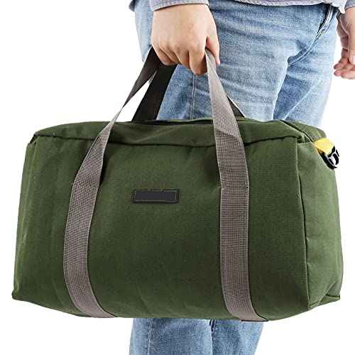 18 Inches Wide Mouth Electrician Storage Bag,Electrician Storage Bag Portable Multifunctional Tools Organizer