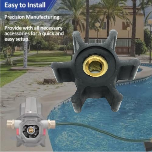 REPLACEMENTKITS.COM Impeller, O-Ring & Oil Seal Kit Compatible with Milwaukee M18 Transfer Pumps (Replaces 49-16-2771)