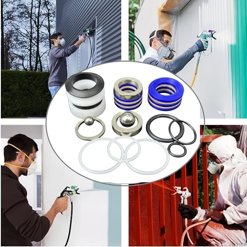 244194 Pump Repair Packing kit Kit for Graco Airless Paint Sprayer 295 390 395 490 495 595 3400 Aftermarket