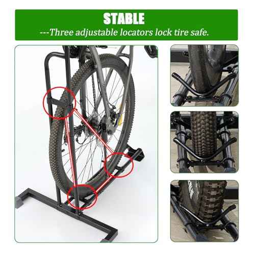 Bike Stand,Vertical Bike Rack For Indoor Bike Storage,Upright Bicycle Stand Floor. (StyleA-1pack)