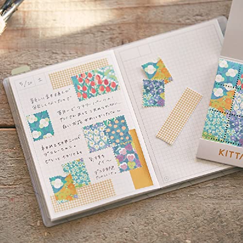 Kingjim KITP007 Masking Tape KITTA Special Garden