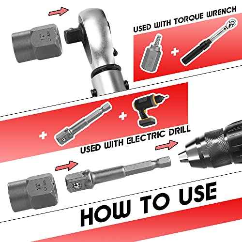 30 Pcs Spiral Screw Extractor Bolt Extractor Set, 6542/4341 HSS Left Hand Drill Bit Set, Stripped Bolt Remover Borken Bolt Extractor Kit for Removing Nuts Bolts with Solid Storage Case